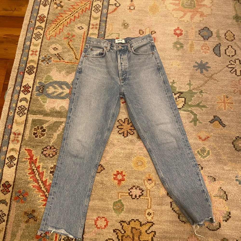 Agolde Riley in Zephyr wash